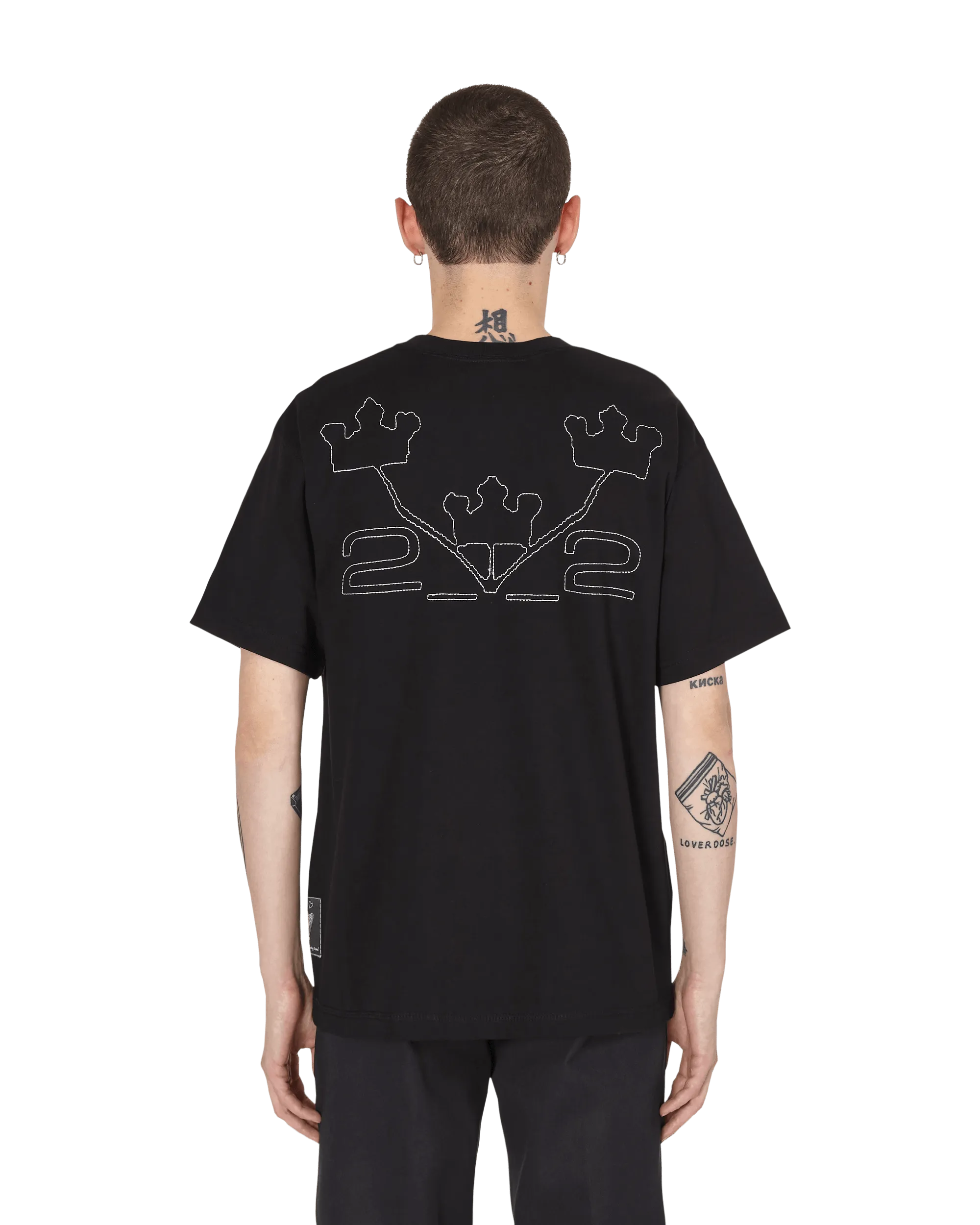 Slam Jam T-Shirt Schwarz