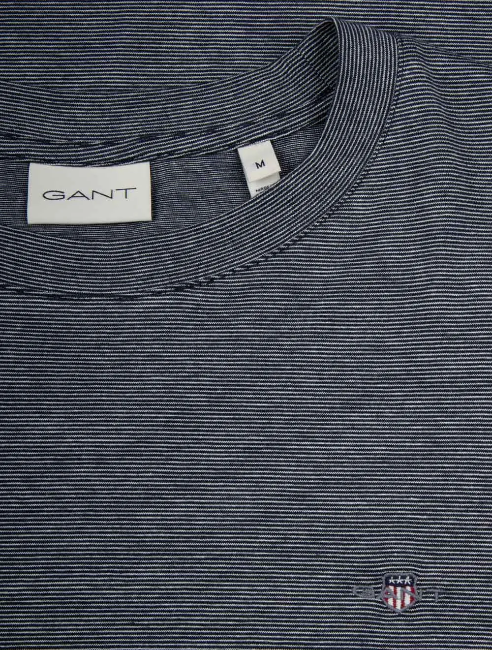 Kleines Streifen T-Shirt Abendblau