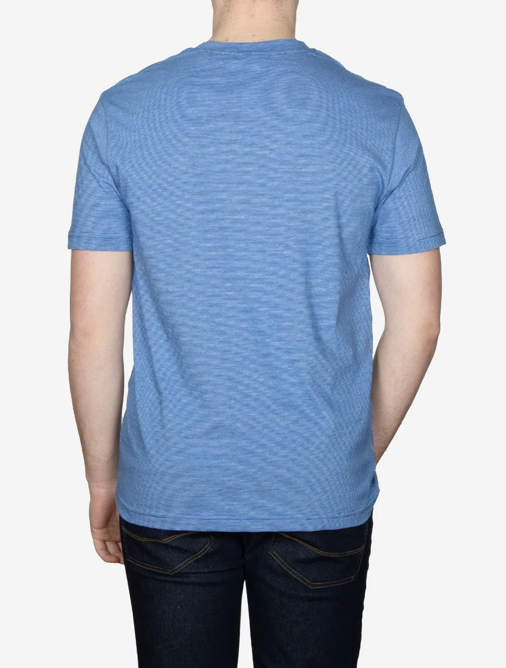 Kleines Streifen-T-Shirt Lapisblau