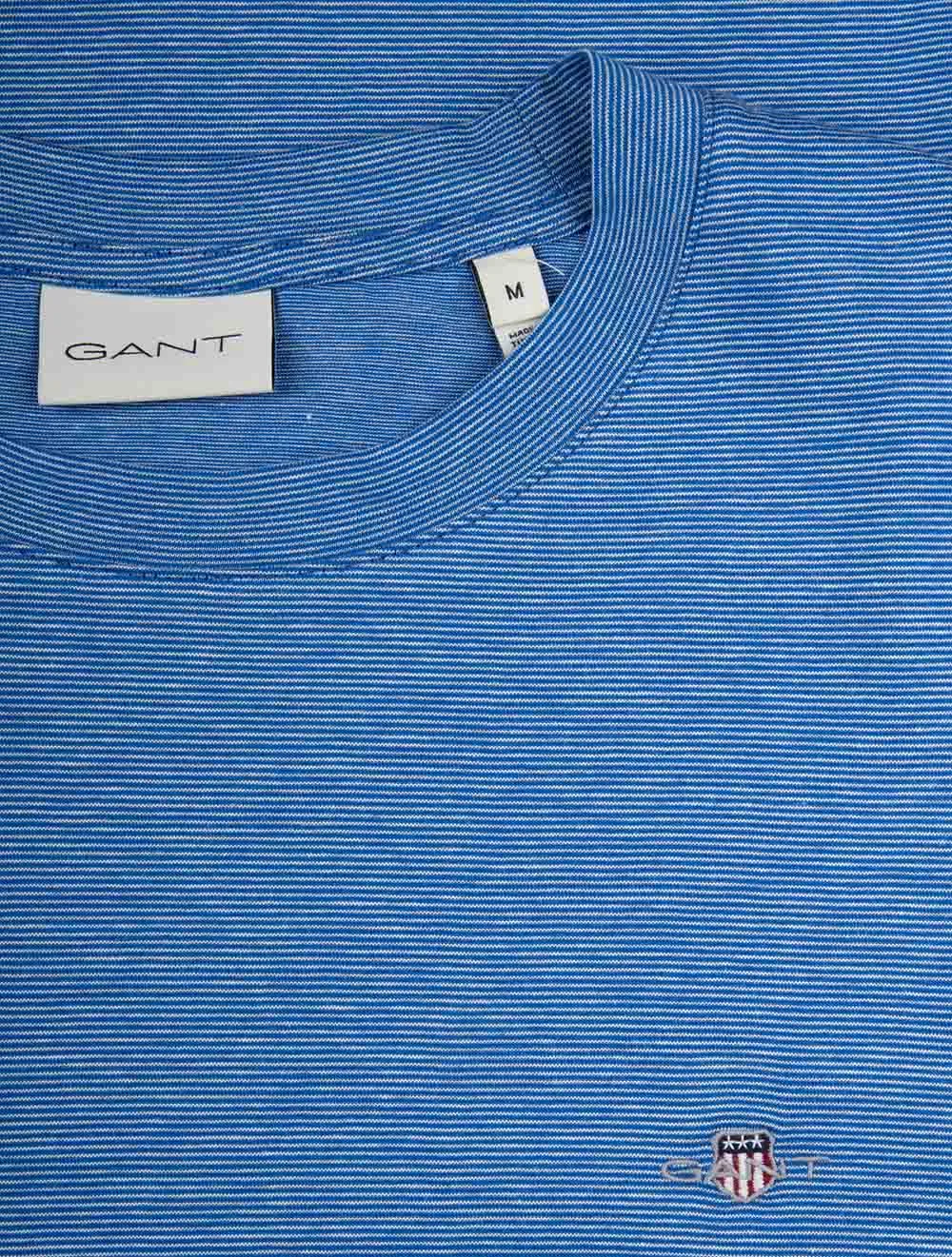 Kleines Streifen-T-Shirt Lapisblau