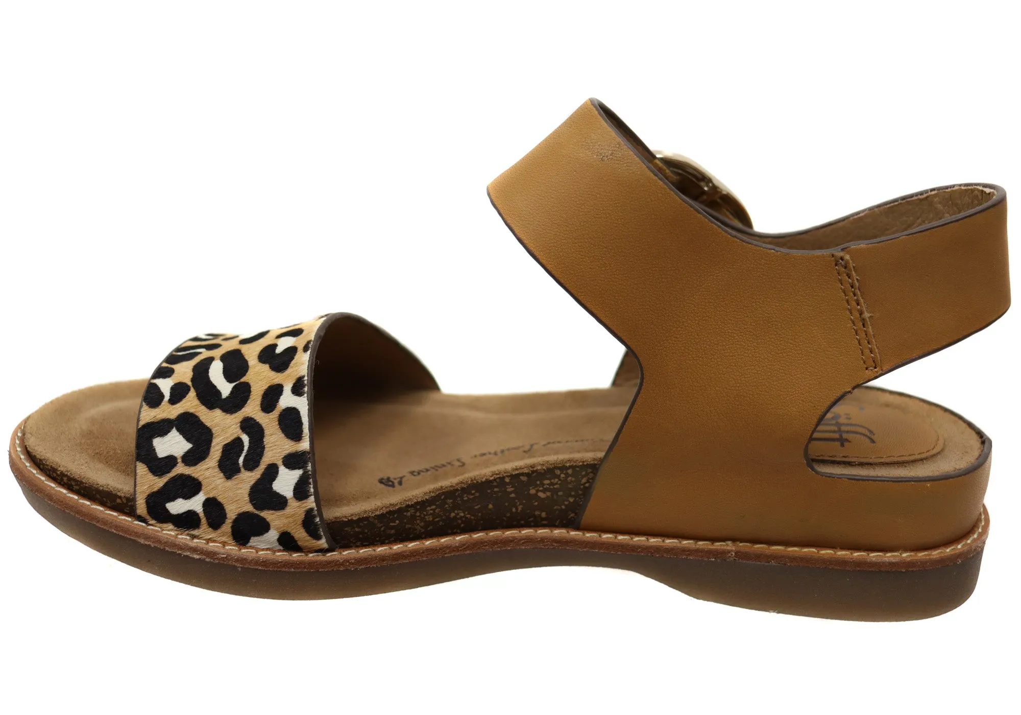 Sofft Bali Damen Ledersandalen mit gepolstertem Komfort-Fußbett Sofft Schuhe