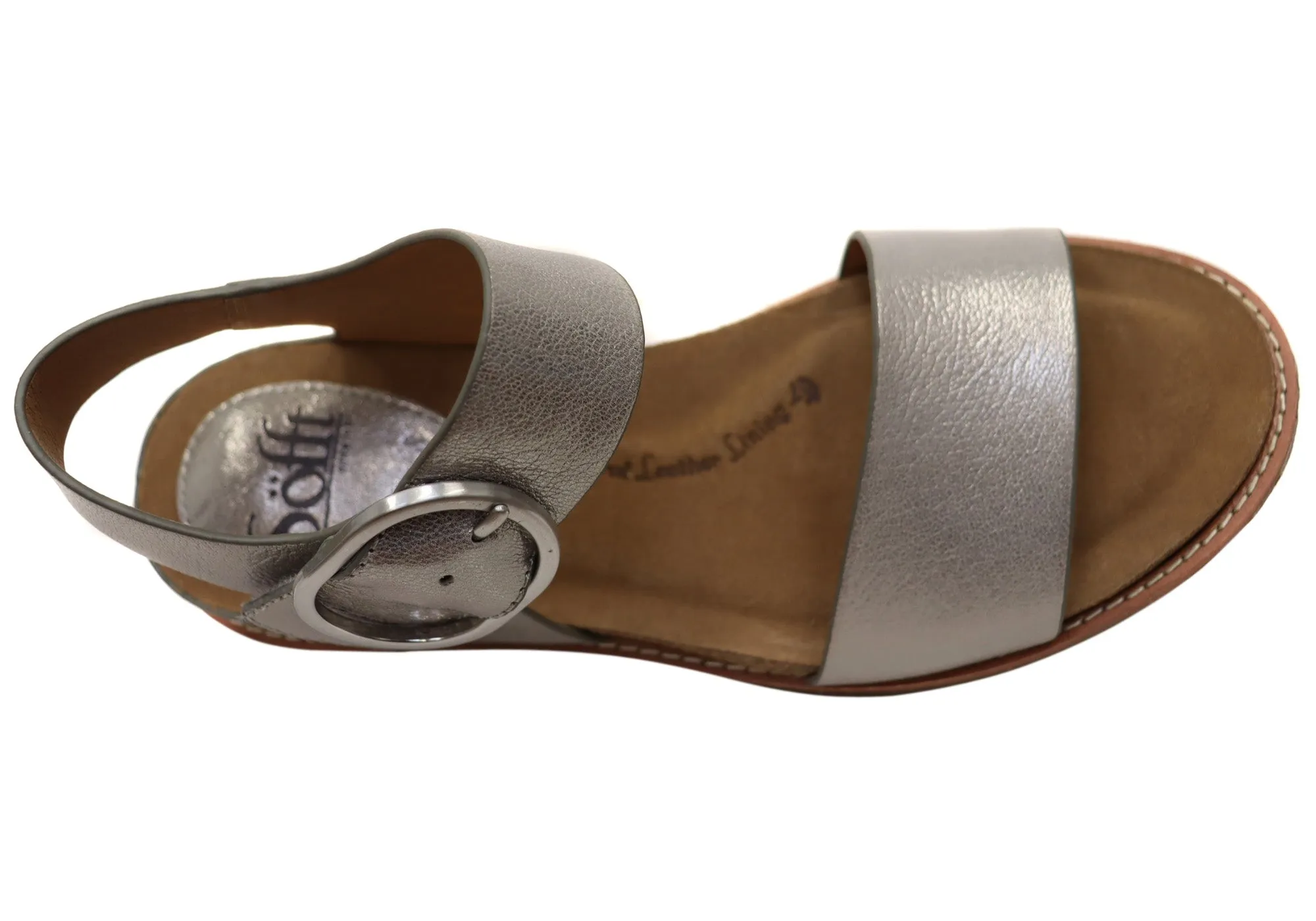 Sofft Bali Damen Ledersandalen mit gepolstertem Komfort-Fußbett Sofft Schuhe