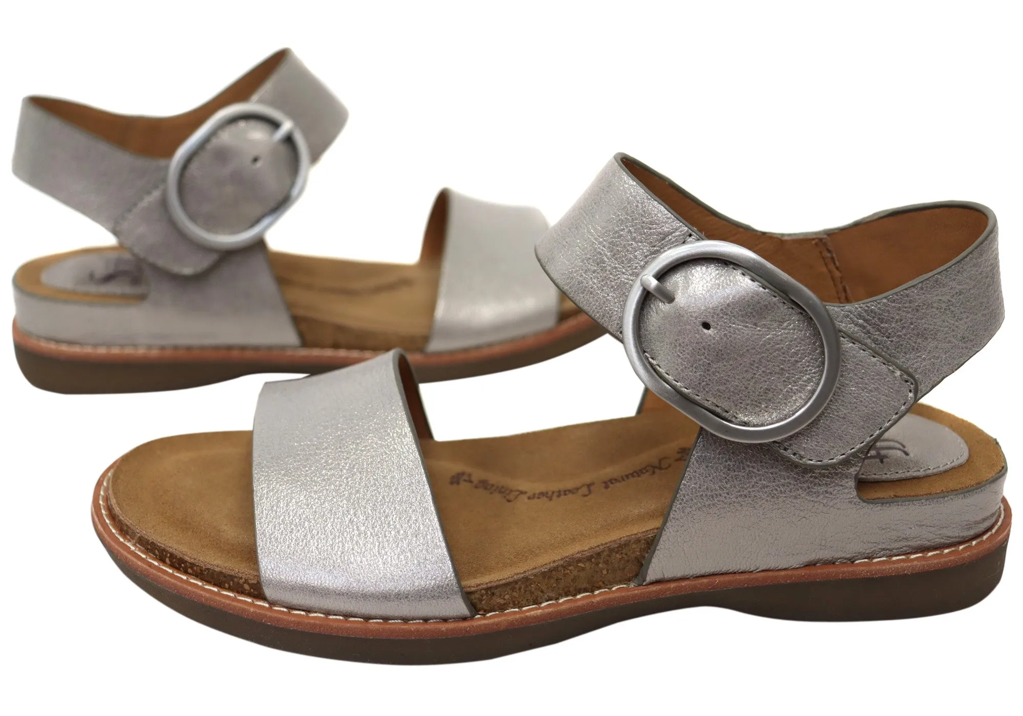 Sofft Bali Damen Ledersandalen mit gepolstertem Komfort-Fußbett Sofft Schuhe