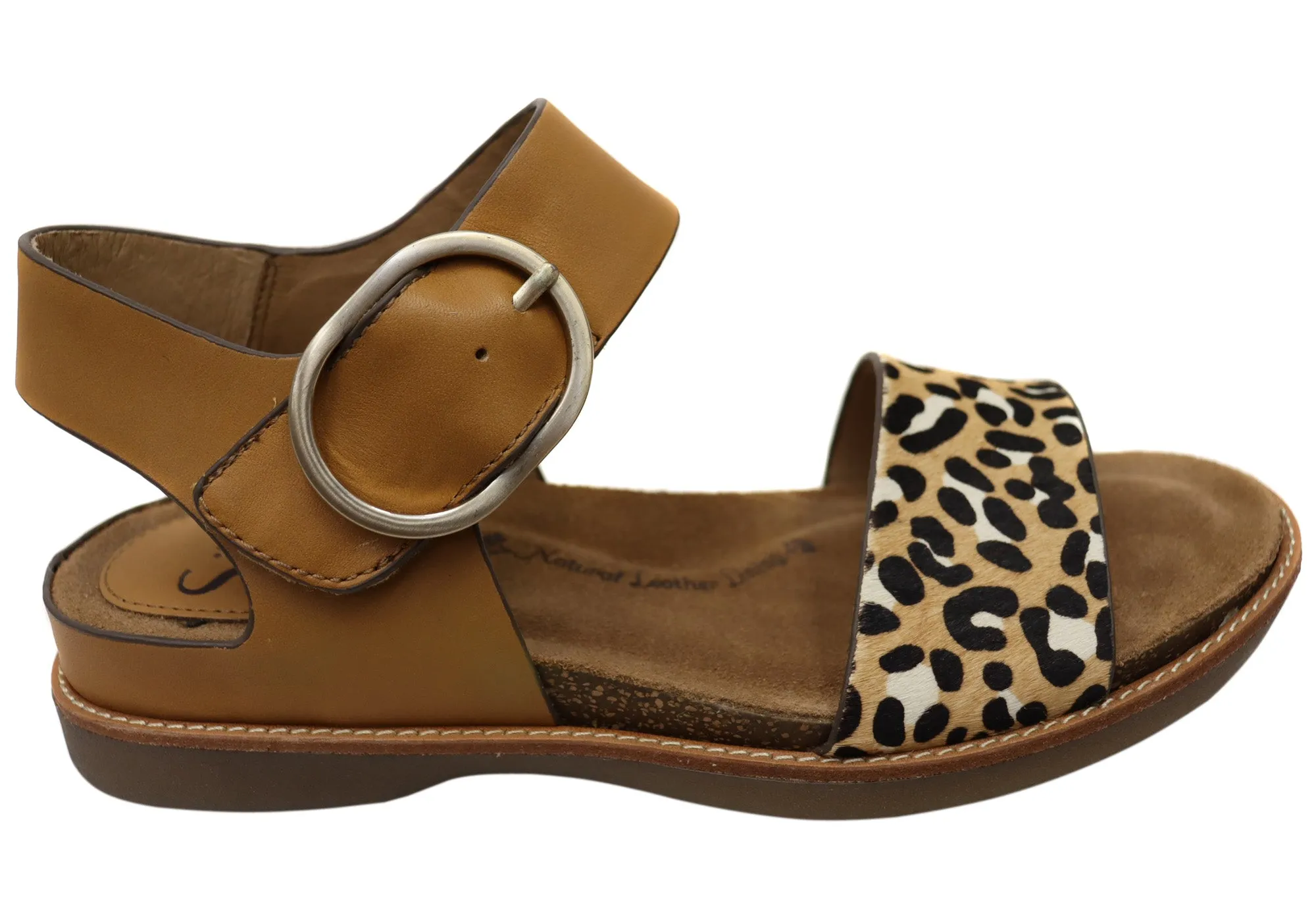Sofft Bali Damen Ledersandalen mit gepolstertem Komfort-Fußbett Sofft Schuhe