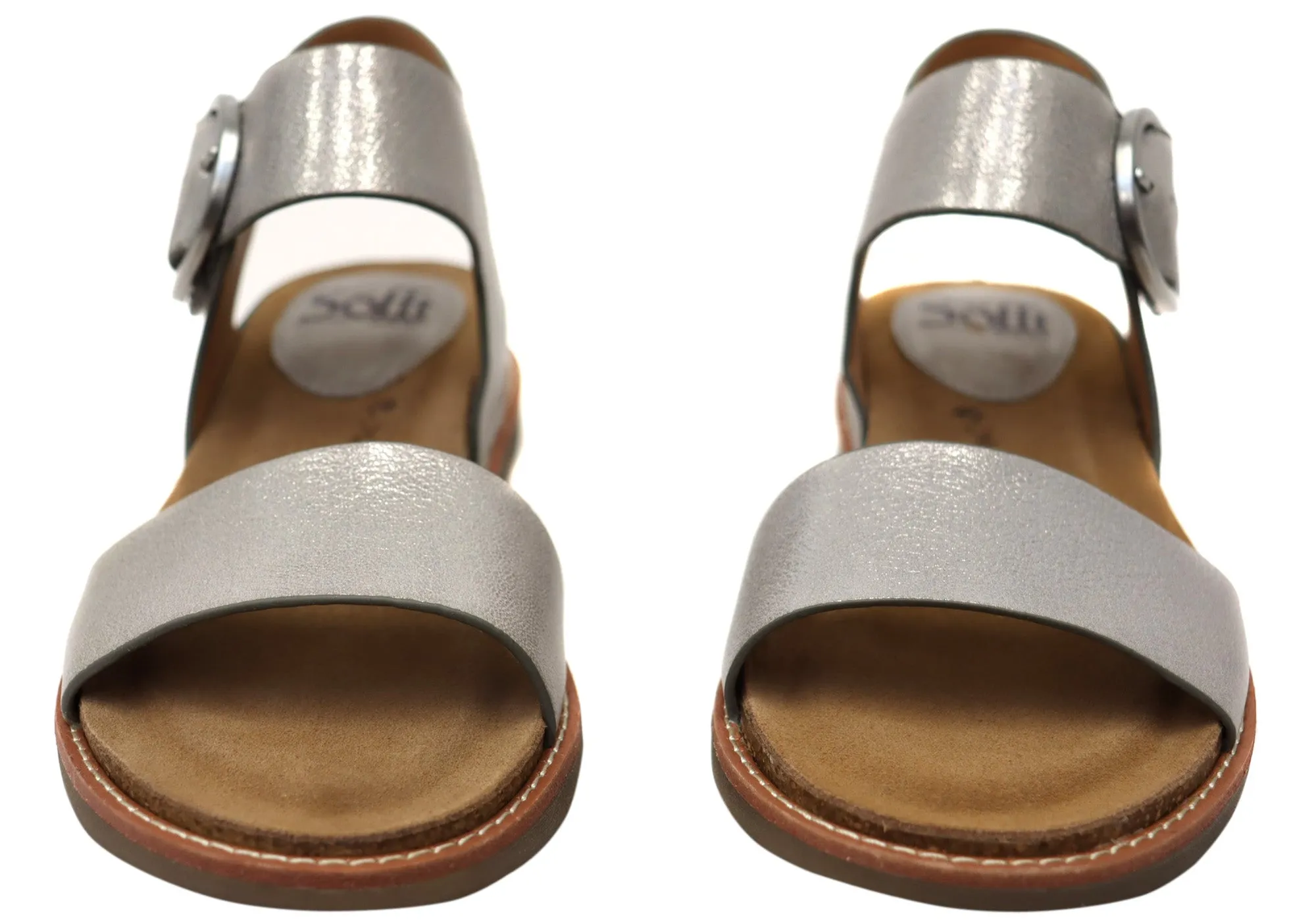 Sofft Bali Damen Ledersandalen mit gepolstertem Komfort-Fußbett Sofft Schuhe