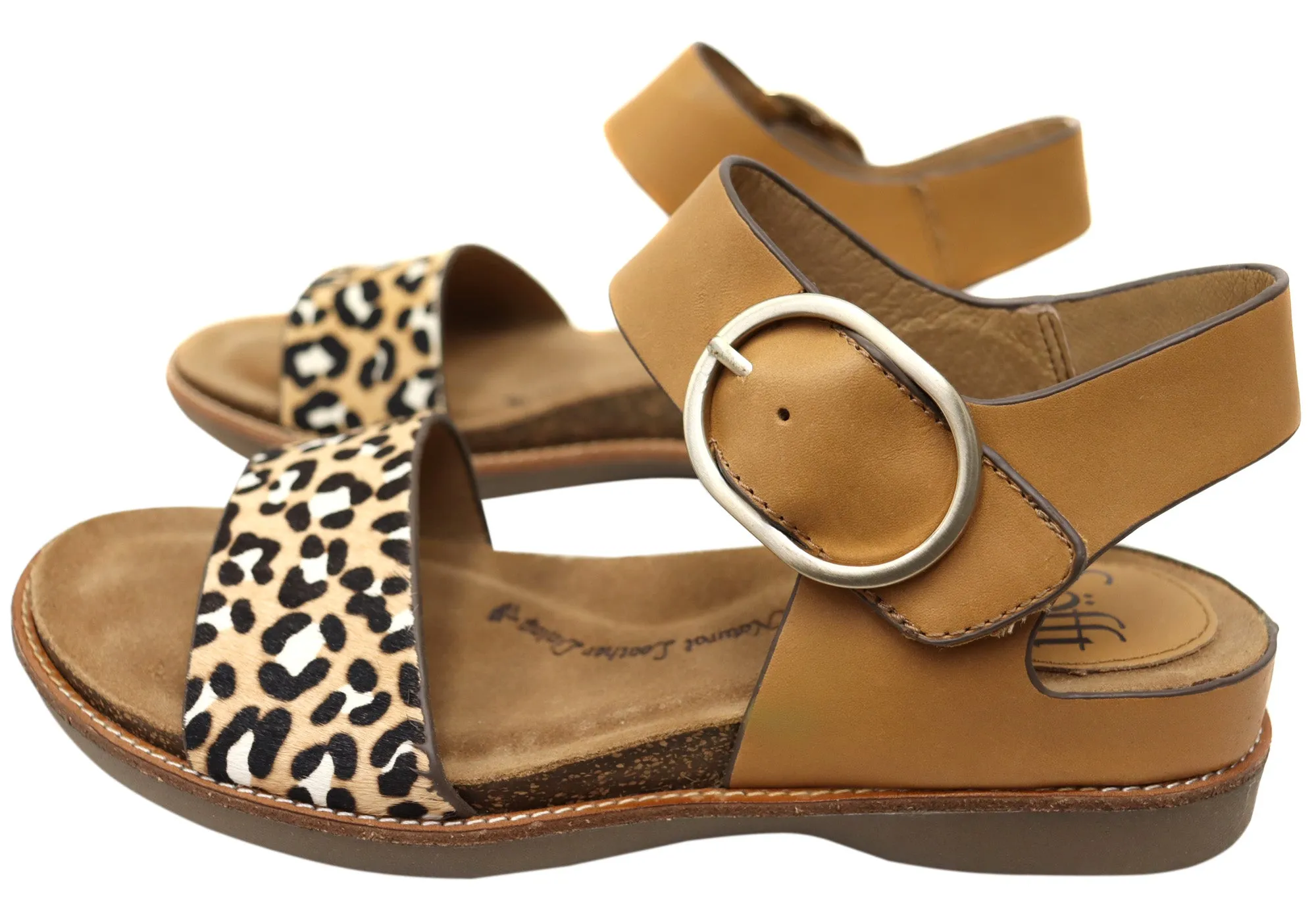 Sofft Bali Damen Ledersandalen mit gepolstertem Komfort-Fußbett Sofft Schuhe