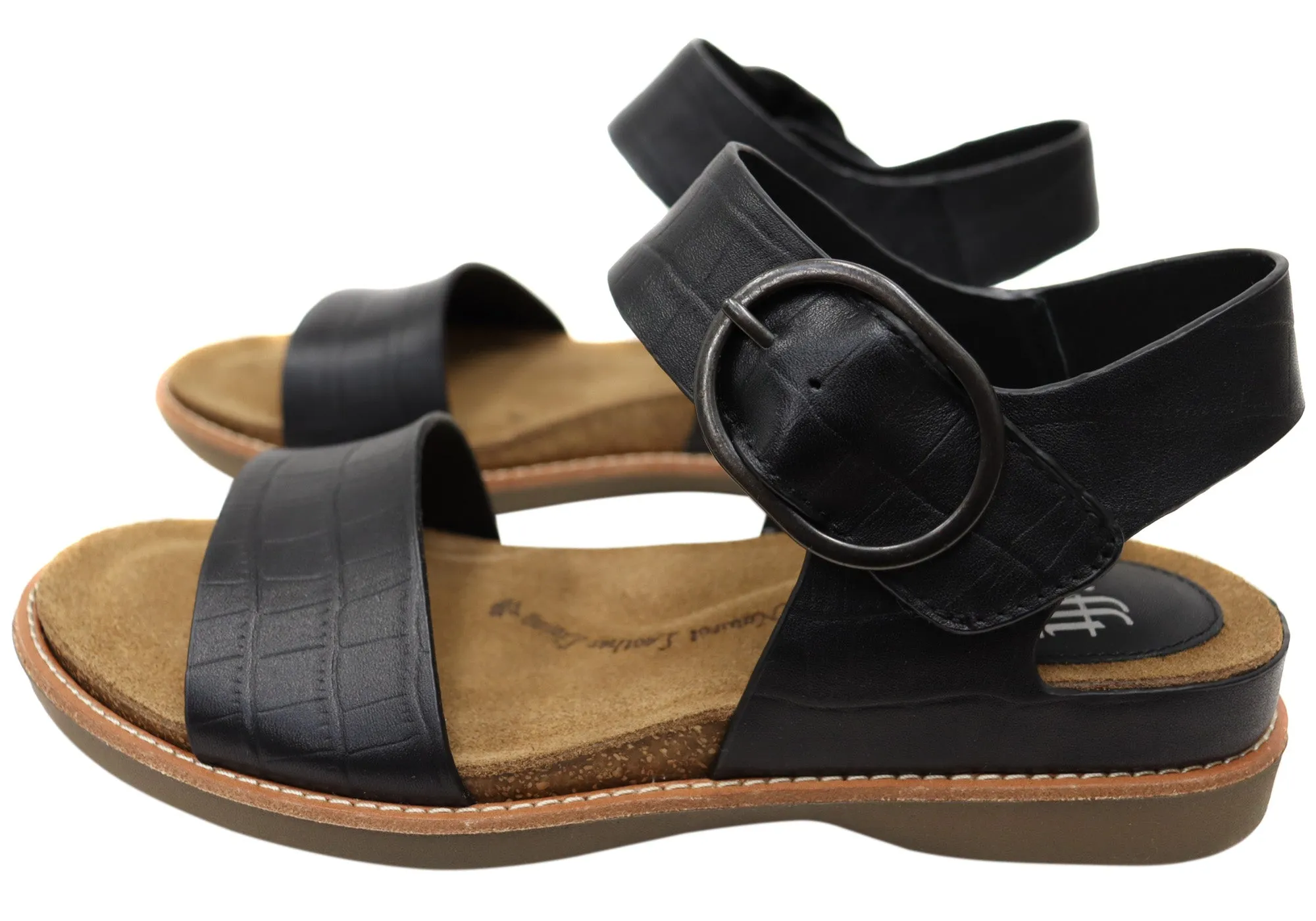 Sofft Bali Damen Ledersandalen mit gepolstertem Komfort-Fußbett Sofft Schuhe