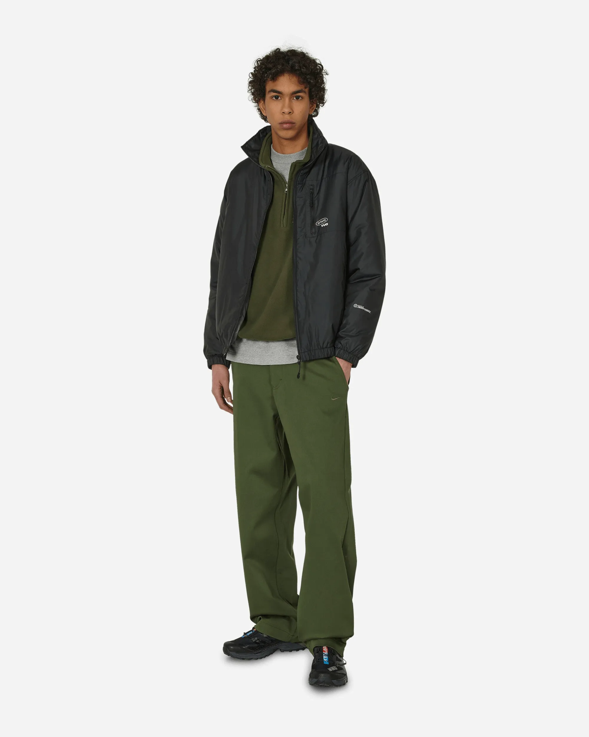 Solo Swoosh Langarm T-Shirt Dunkelgrau Meliert