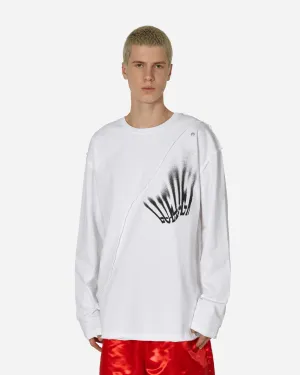 Sophie Langarm T-Shirt Weiß
