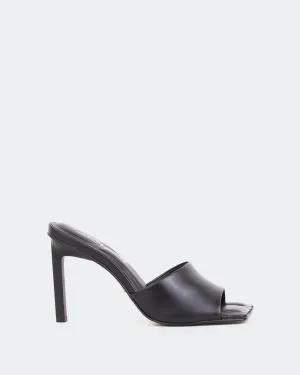 Sosua, Schwarz Leder/Cuir Noir