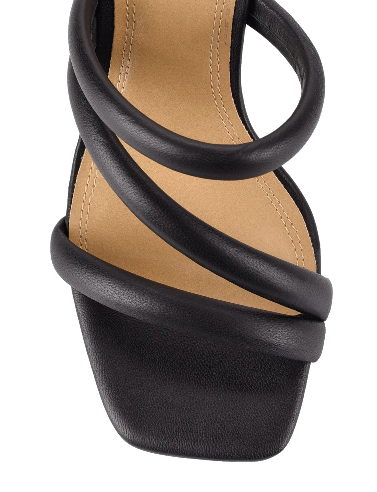 Spence Absatzsandalen - Schwarzes Leder