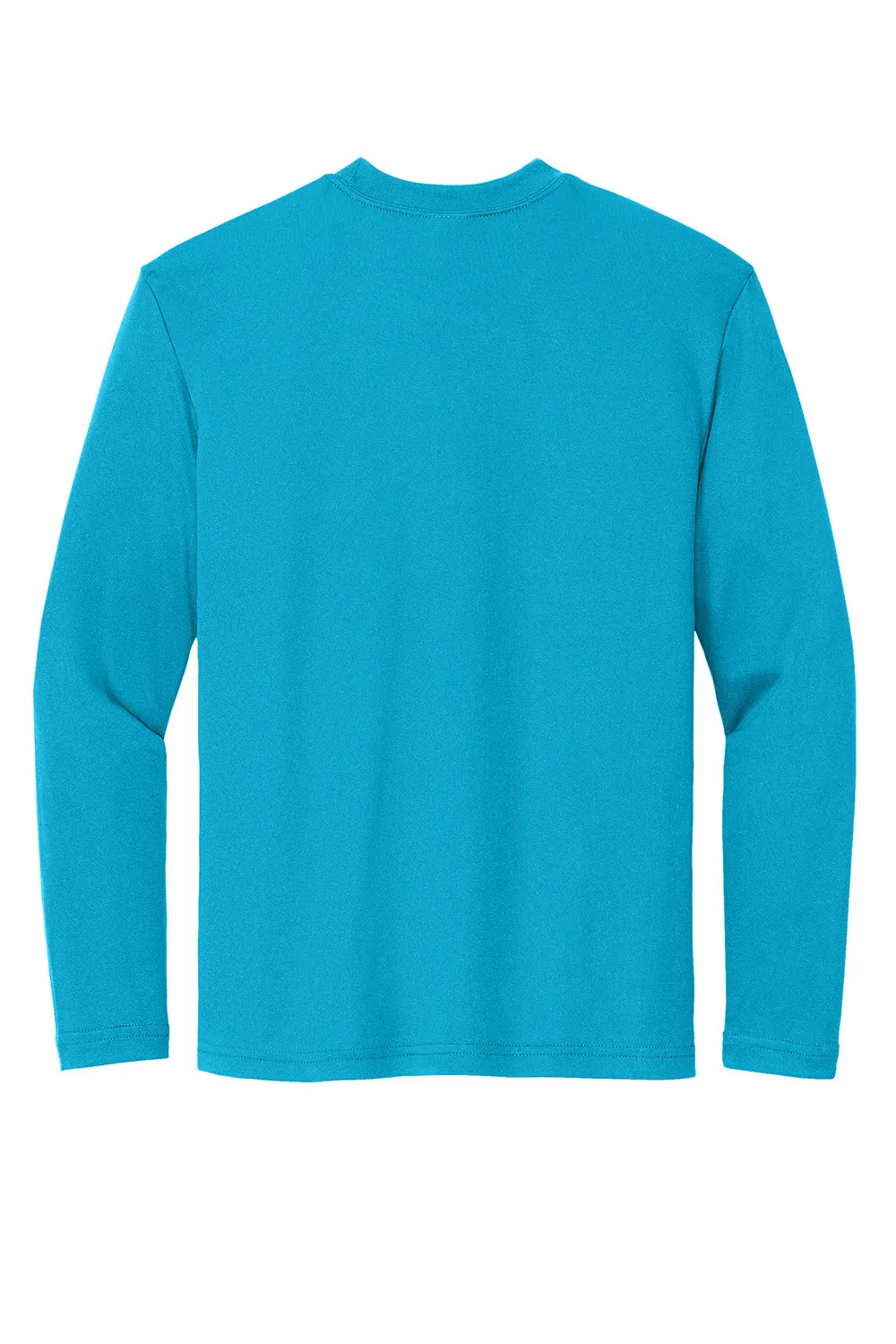 Sport-Tek Jugend Competitor Feuchtigkeitstransportierendes Langarm-Crewneck T-Shirt - Atomblau
