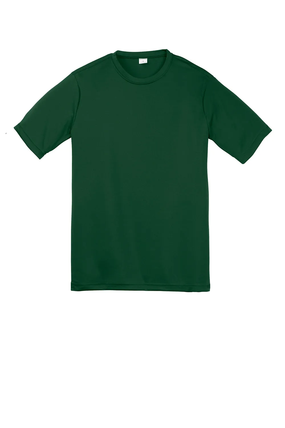 Sport-Tek Jugend Competitor Feuchtigkeitstransportierendes Kurzarm-Crewneck T-Shirt - Waldgrün