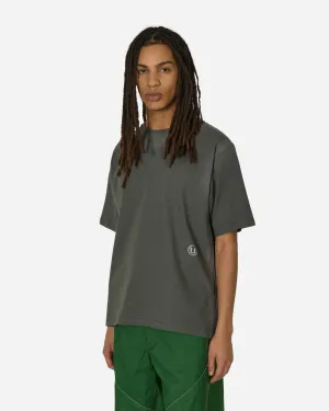 Gesprühtes Grafik-T-Shirt in Anthrazit