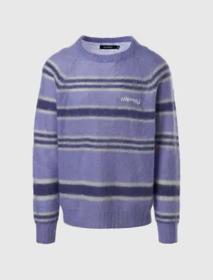 GESTREIFTES STRICKCREWNECK