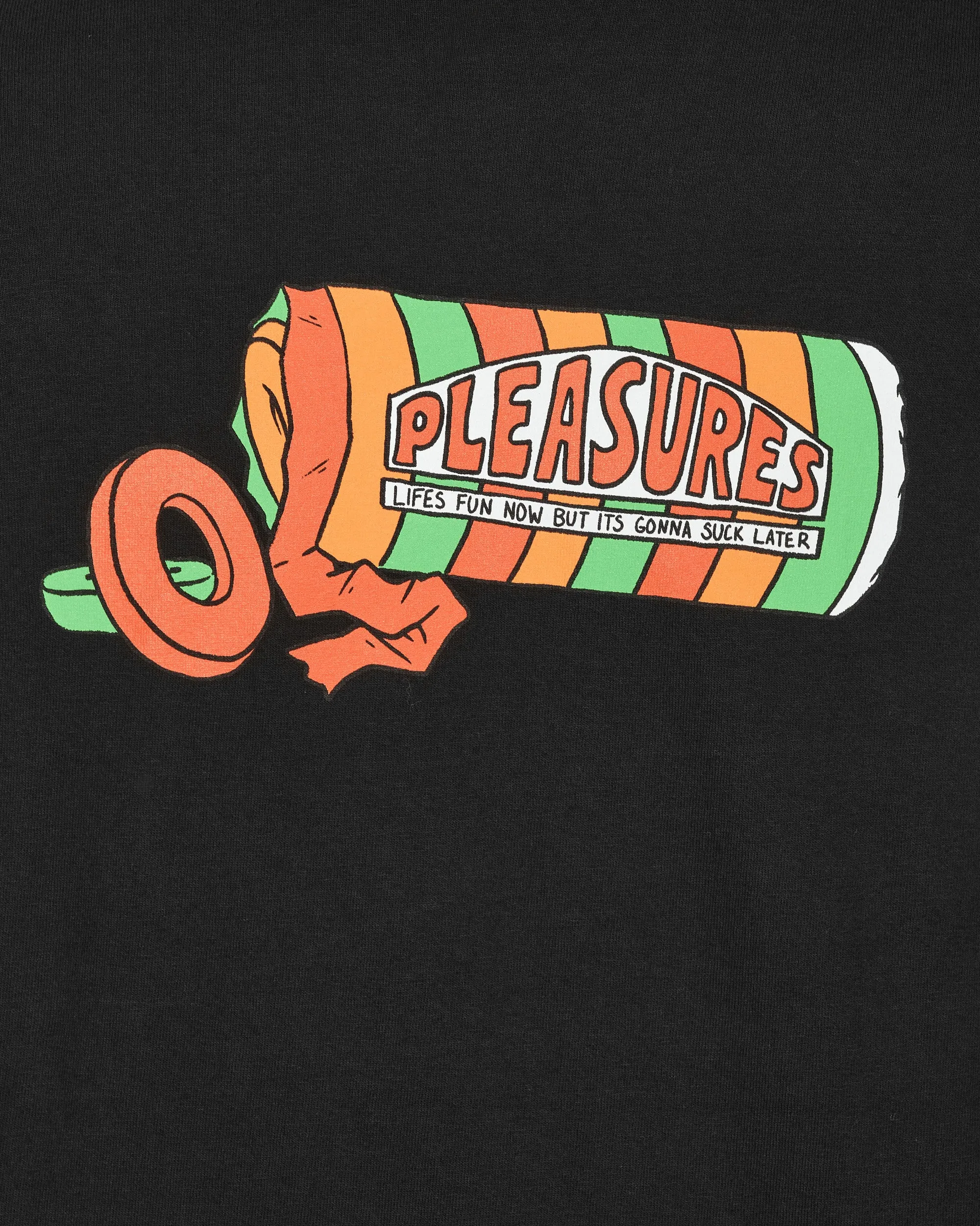 Suck Washed T-Shirt Schwarz