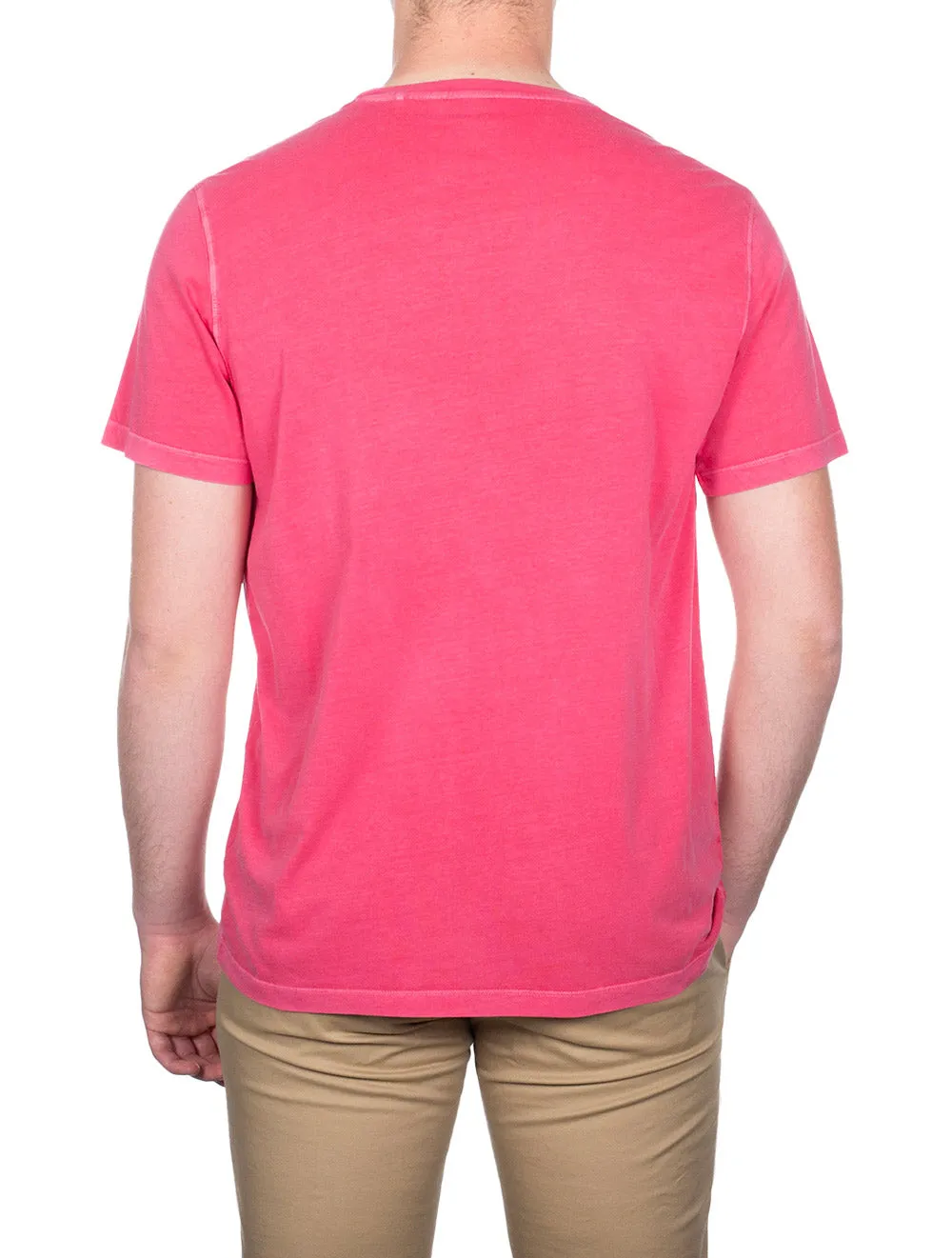 Sunaded Kurzarm T-Shirt Magenta Pink