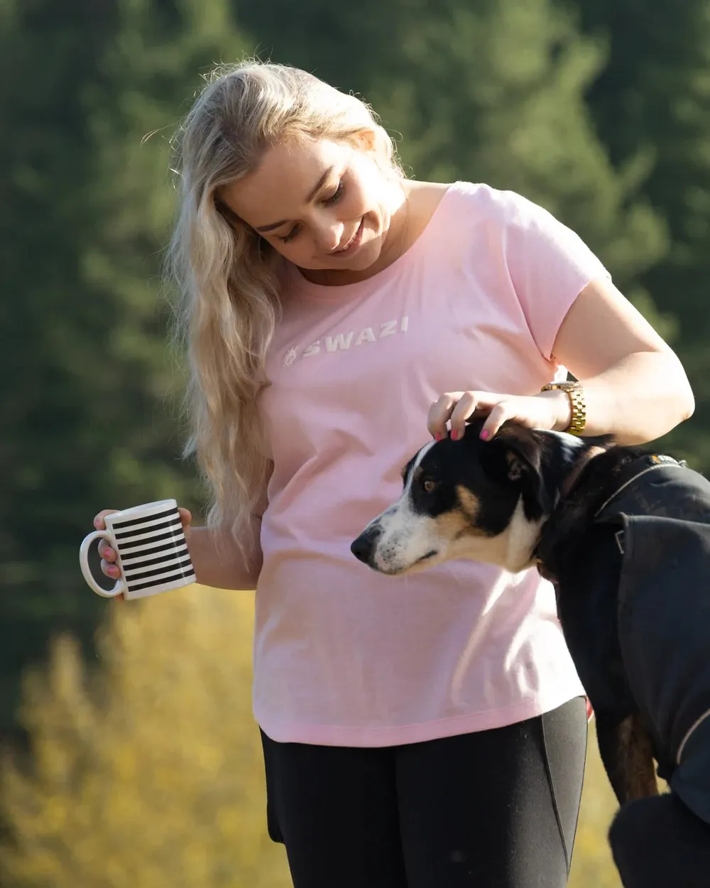 Swazi Damen T-Shirt mit Cap-Ärmeln Swazi Kleidung
