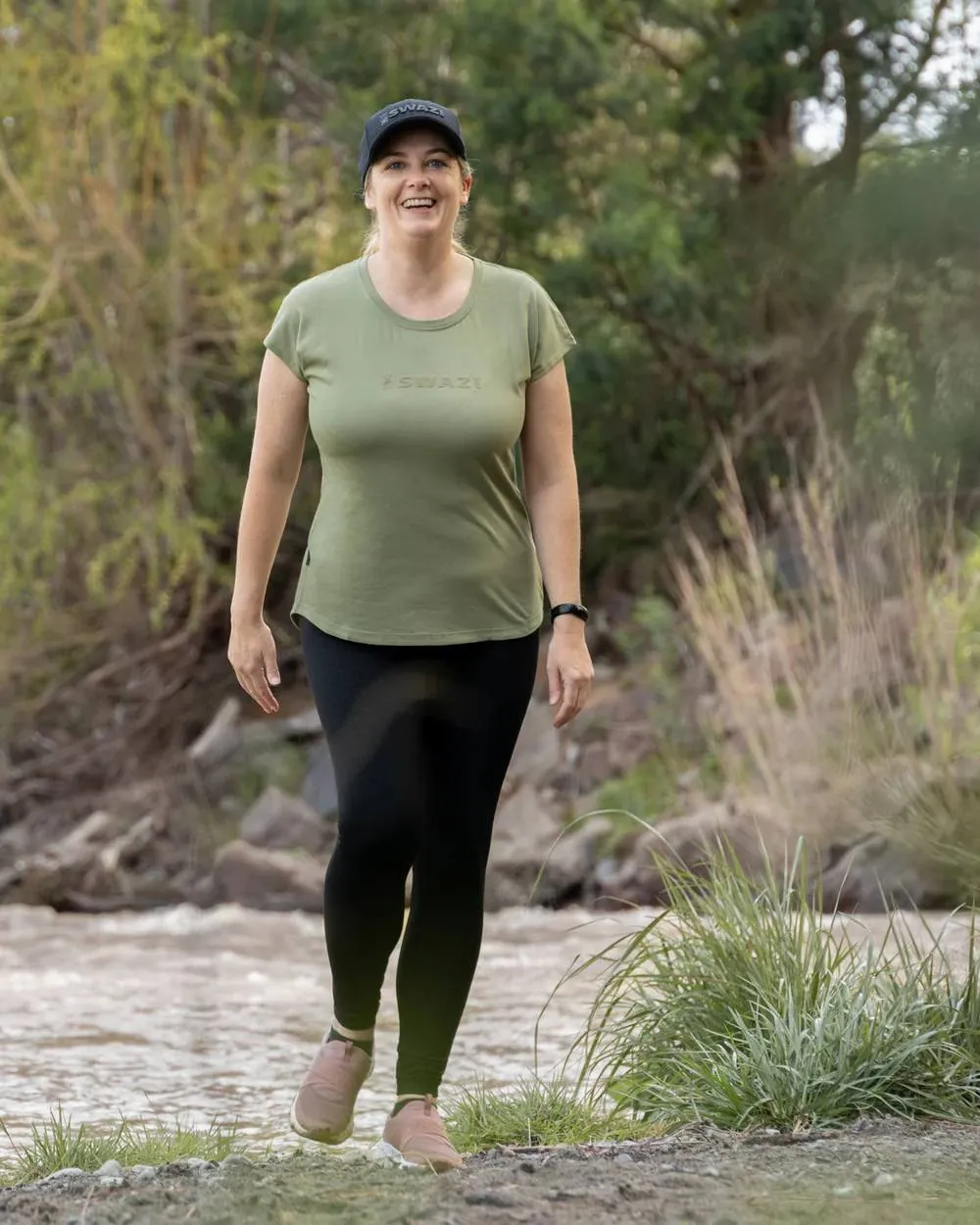 Swazi Damen T-Shirt mit Cap-Ärmeln Swazi Kleidung
