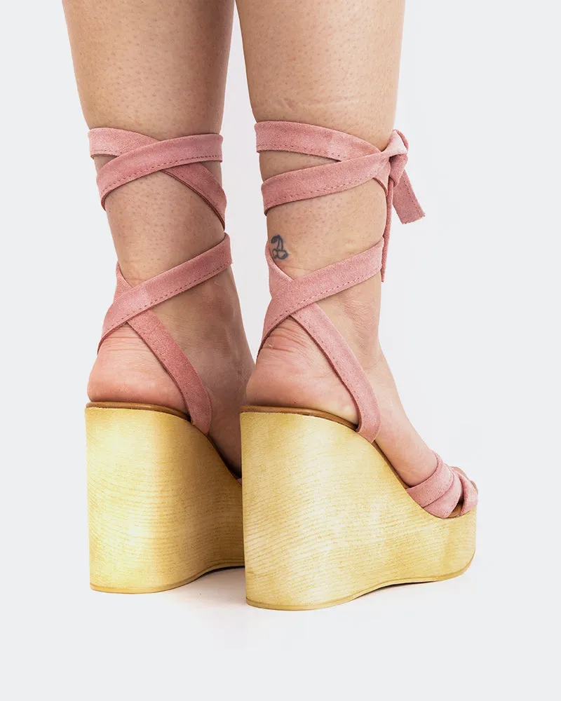 Sybille Pink Wildleder