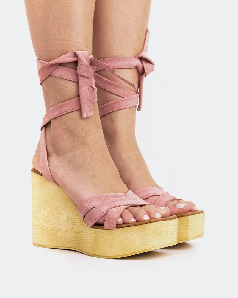 Sybille Pink Wildleder