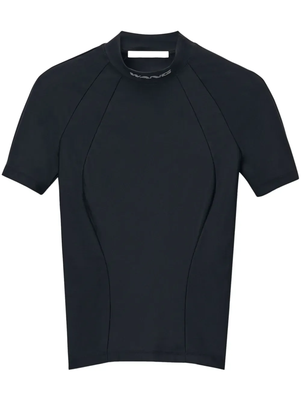 T VON ALEXANDER WANG - Damen SS W/ Mock Neck Rashguard Top Kleidung_alexanderwang-t