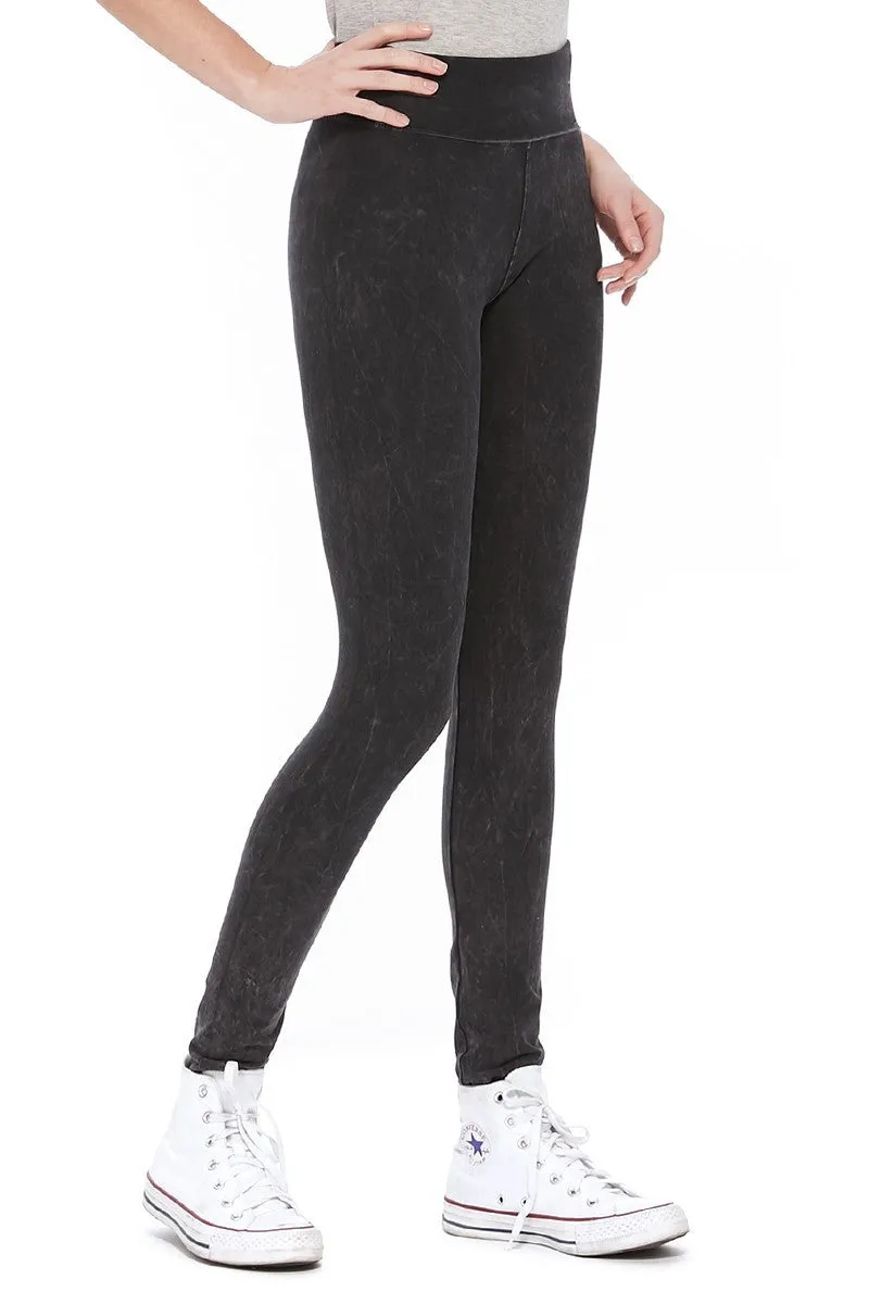 T-Party Überfalz-Mineralwasch-Legging CJ72219
