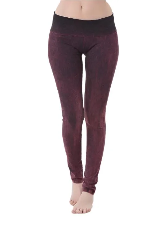 T-Party Überfalz-Mineralwasch-Legging CJ72219