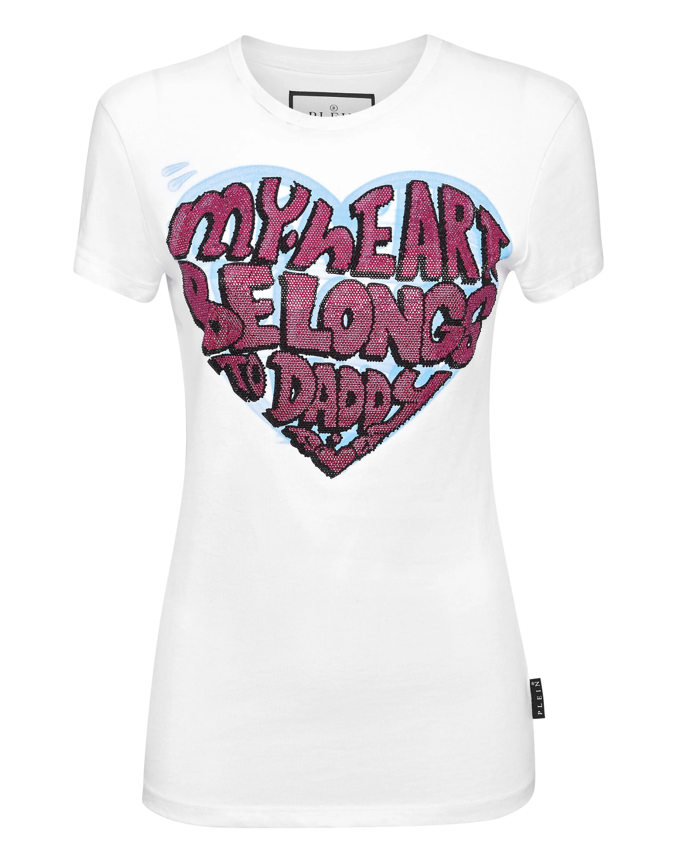 T-Shirt Sexy Pure mit Kristallen
