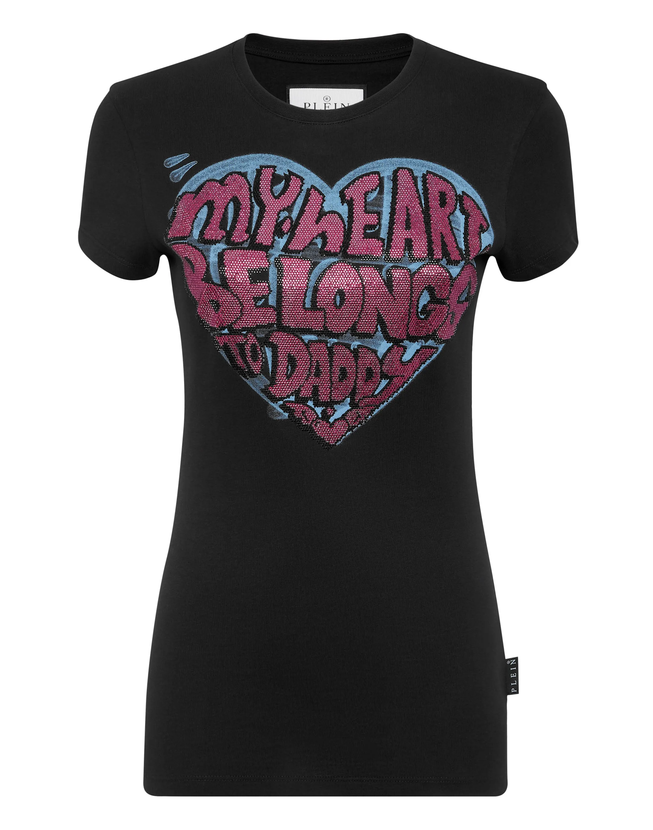 T-Shirt Sexy Pure mit Kristallen