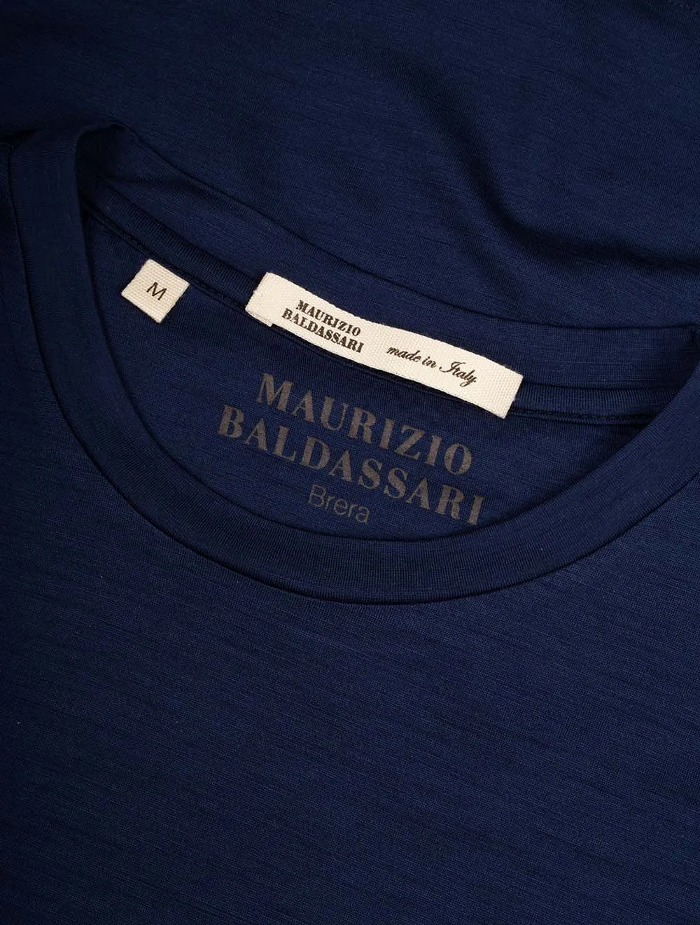 T-Shirt Kurzarm Blau Nacht
