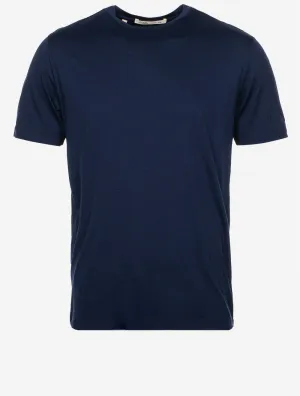 T-Shirt Kurzarm Blau Nacht