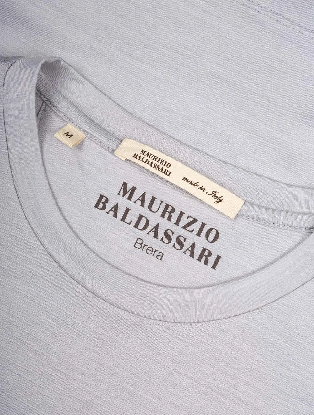 T-Shirt Kurzarm Vollmittel Beige