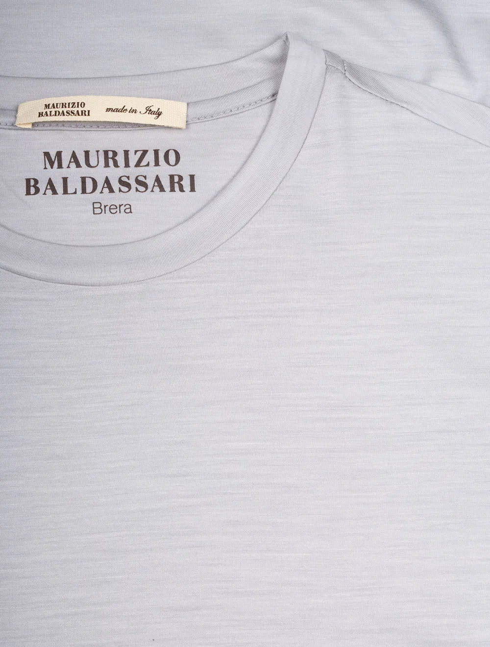 T-Shirt Kurzarm Vollmittel Beige