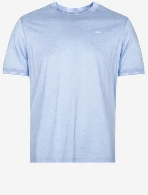 T-Shirt Mit Haifischabzeichen Blau