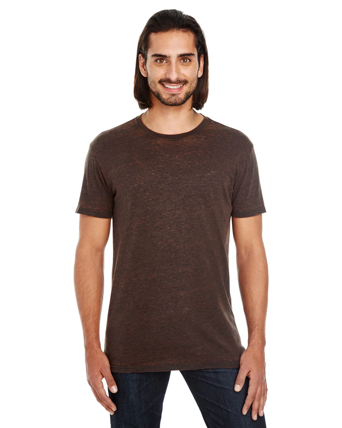 Threadfast Apparel 115A Unisex Kreuzgefärbtes Kurzarm-T-Shirt