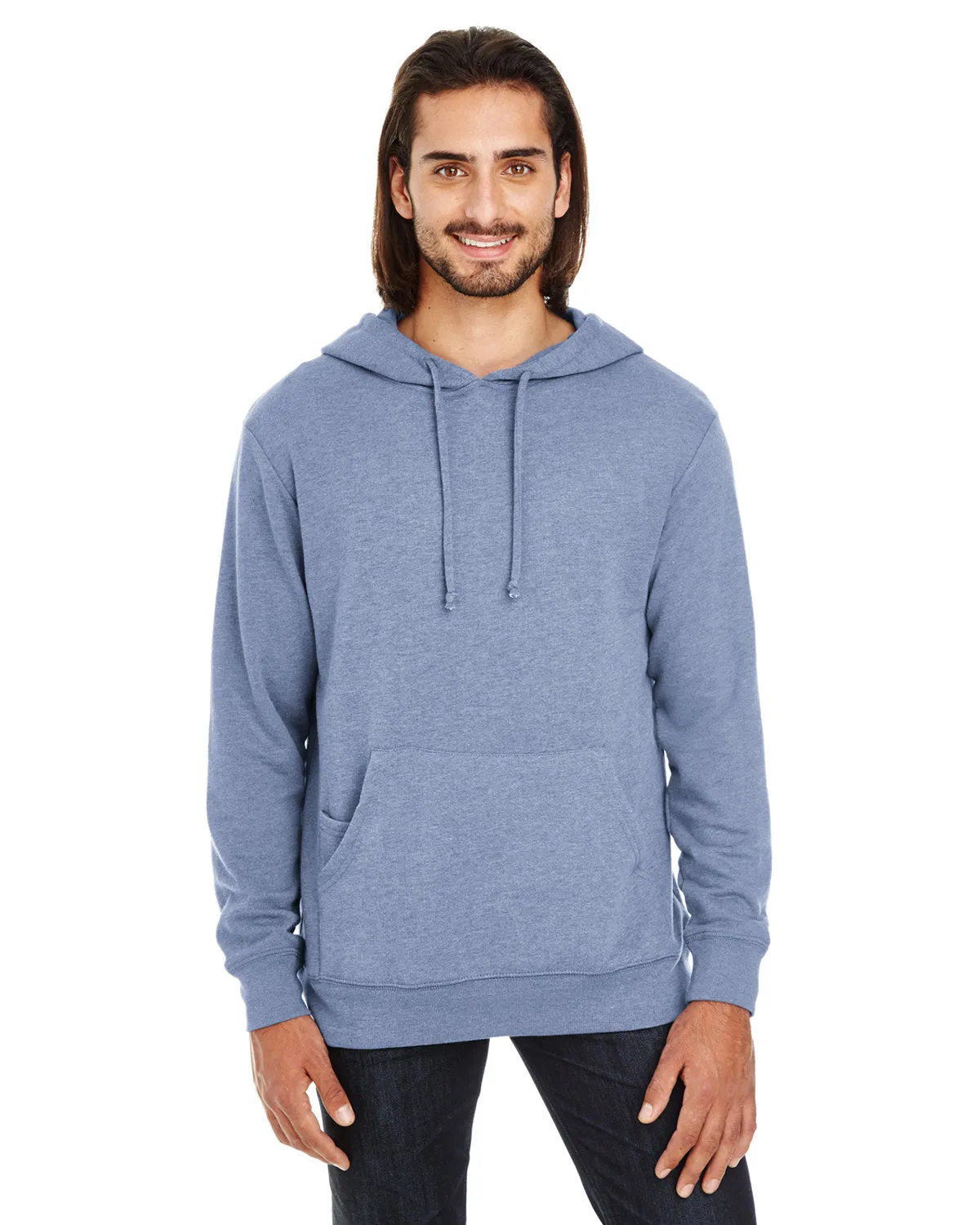 Threadfast Apparel 321H Unisex Triblend French Terry Kapuzenpullover