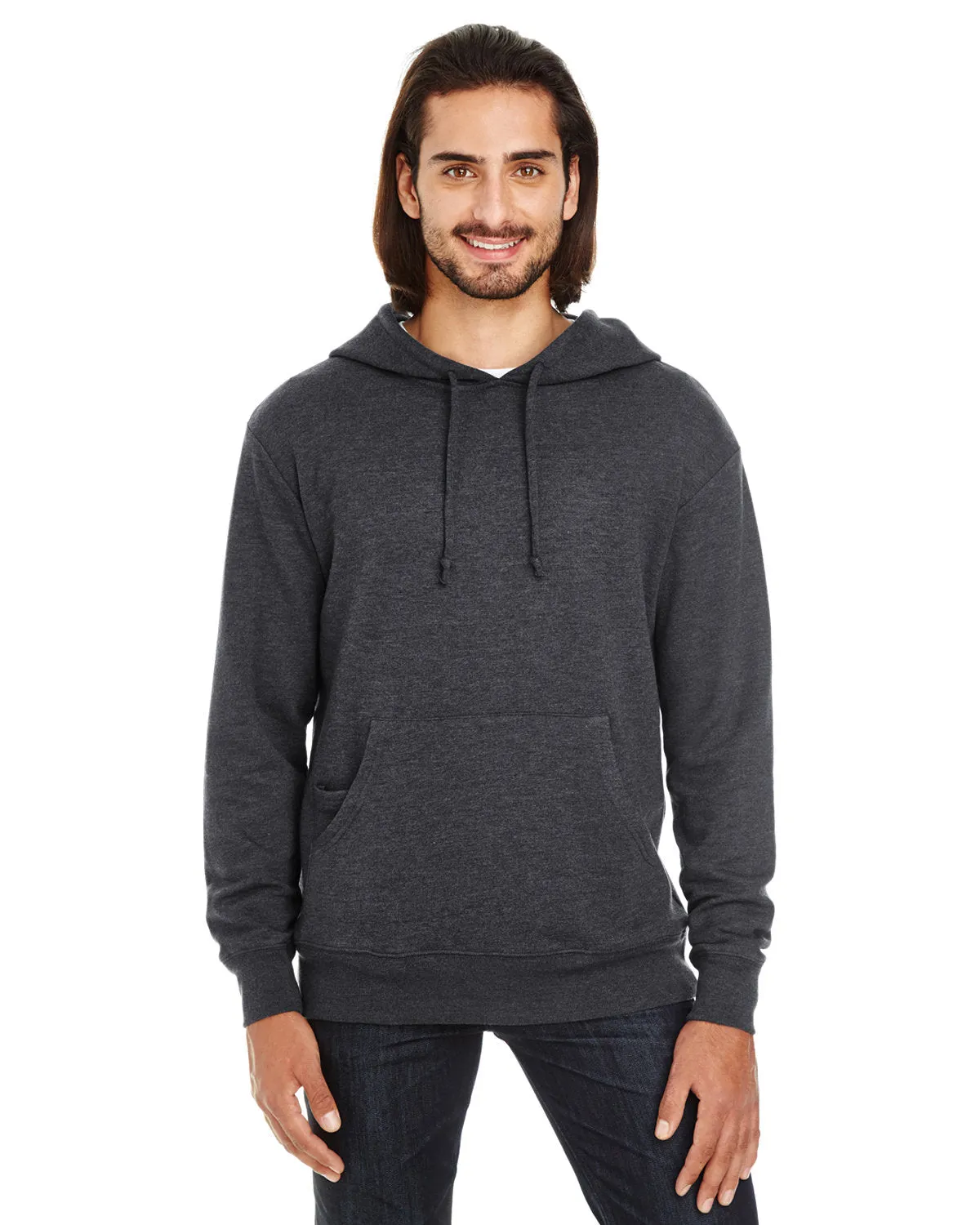 Threadfast Apparel 321H Unisex Triblend French Terry Kapuzenpullover