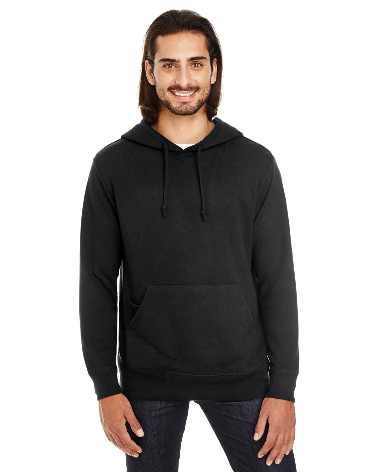 Threadfast Apparel 321H Unisex Triblend French Terry Kapuzenpullover