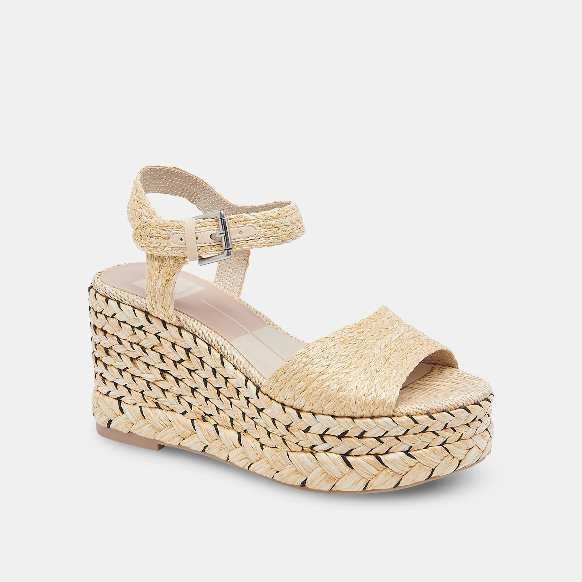 TIAGO WEDGES LT NATUR RAFFIA