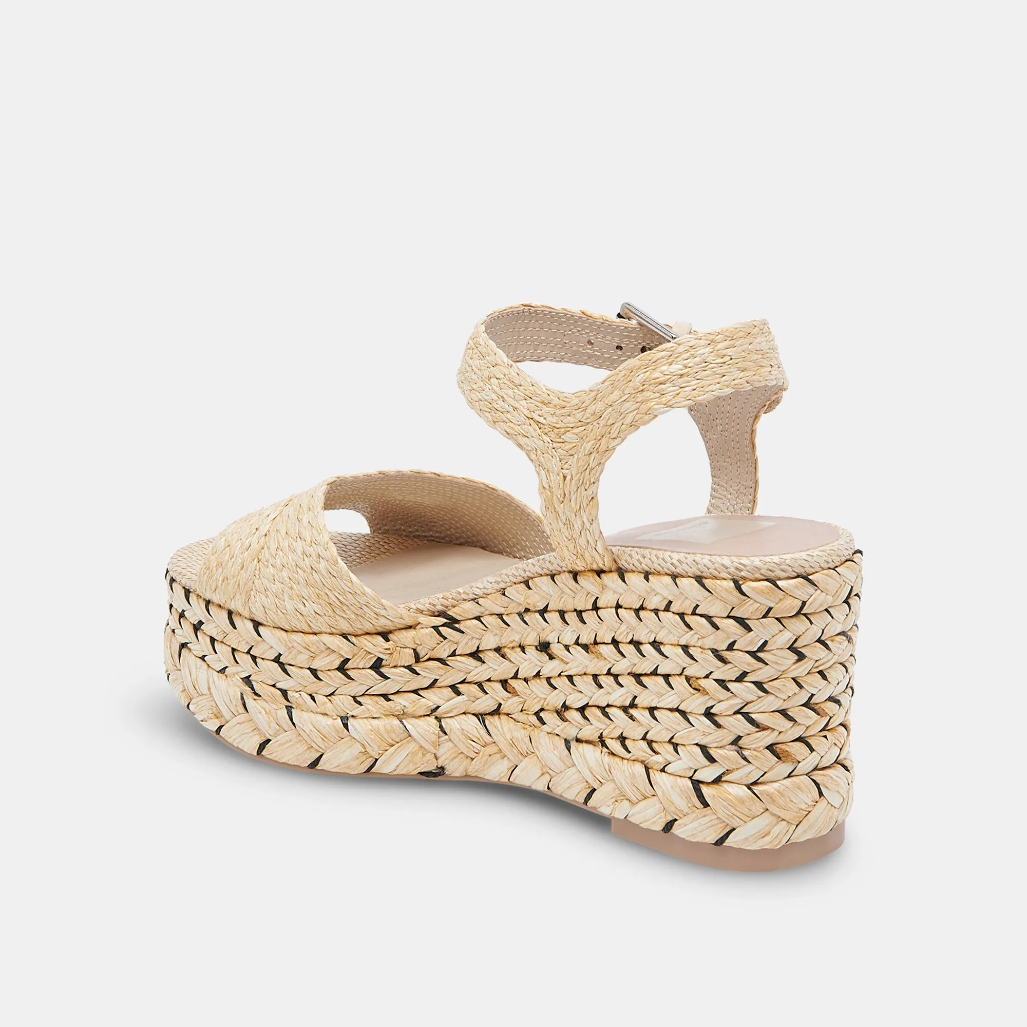 TIAGO WEDGES LT NATUR RAFFIA