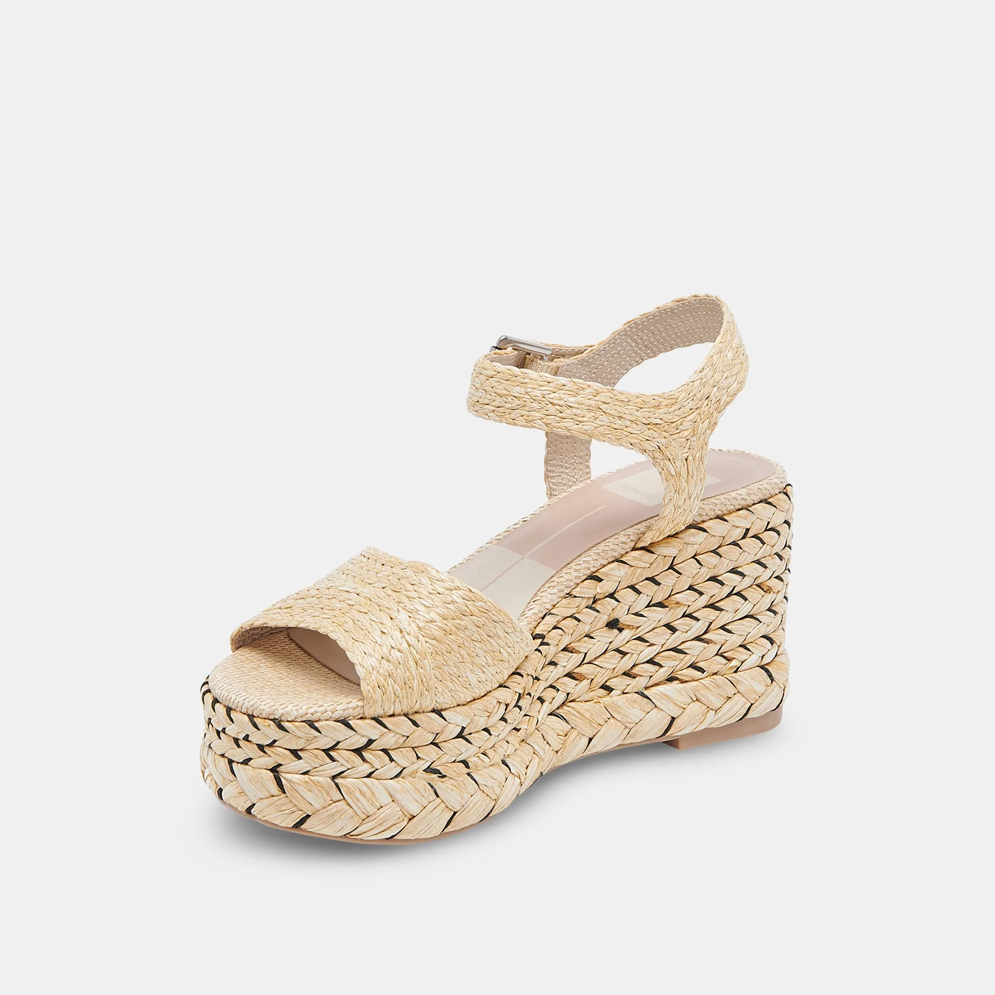 TIAGO WEDGES LT NATUR RAFFIA