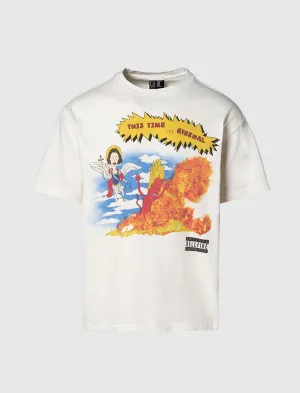 ZEIT IST EWIGER SHOT-ÄRMEL T-SHIRT