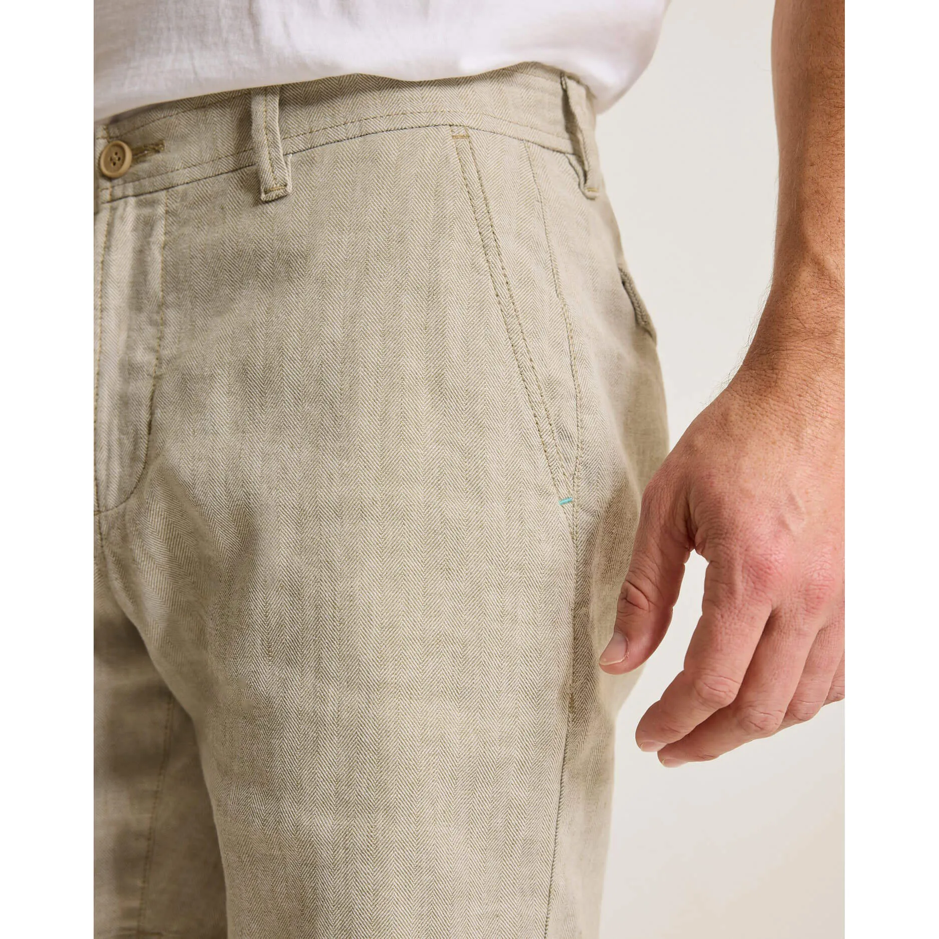 Tommy Bahama Herren 9-Zoll Strandhose aus Leinen - Strandmode für Herren von Tommy Bahama