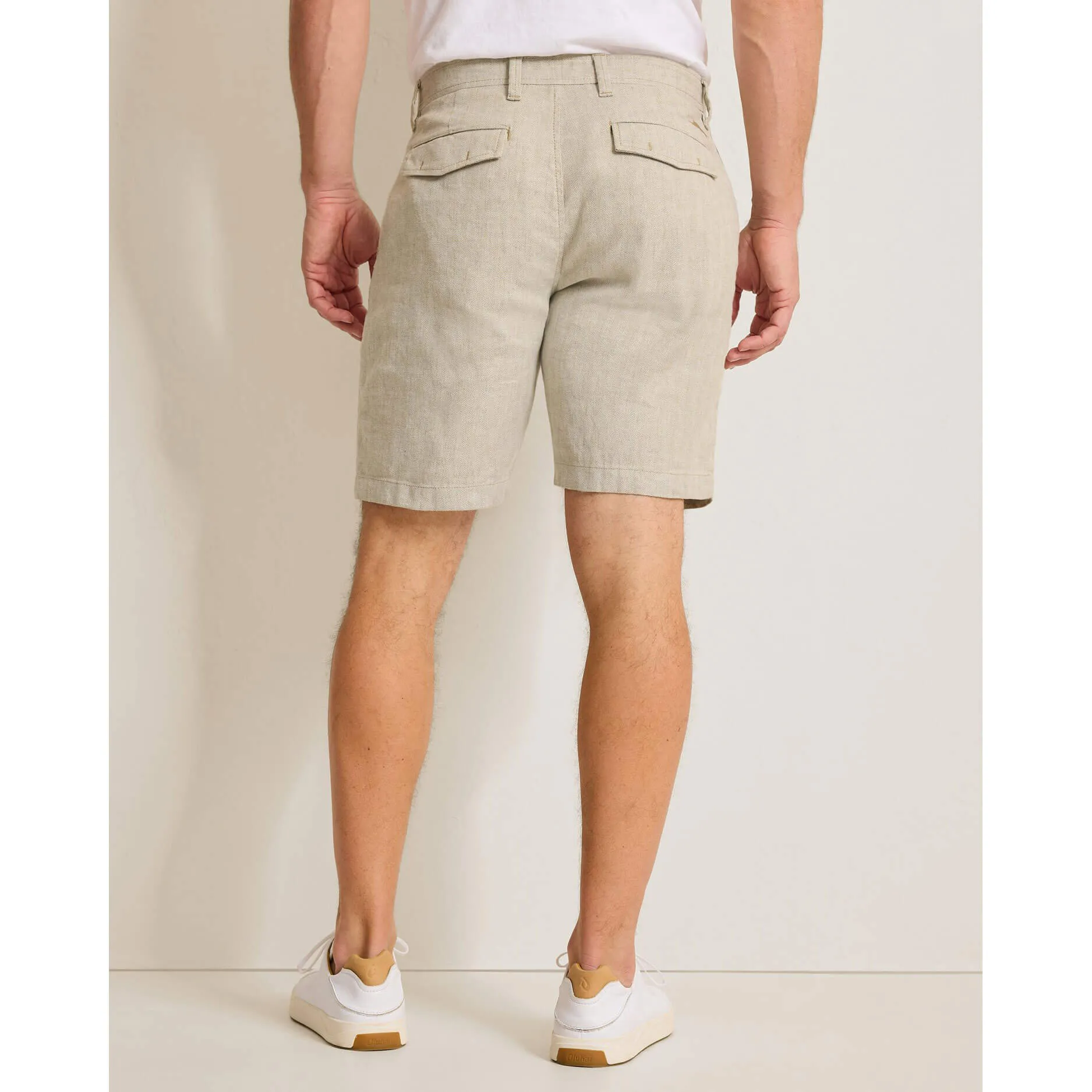 Tommy Bahama Herren 9-Zoll Strandhose aus Leinen - Strandmode für Herren von Tommy Bahama
