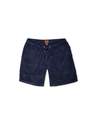 Frottee-Shorts Marine
