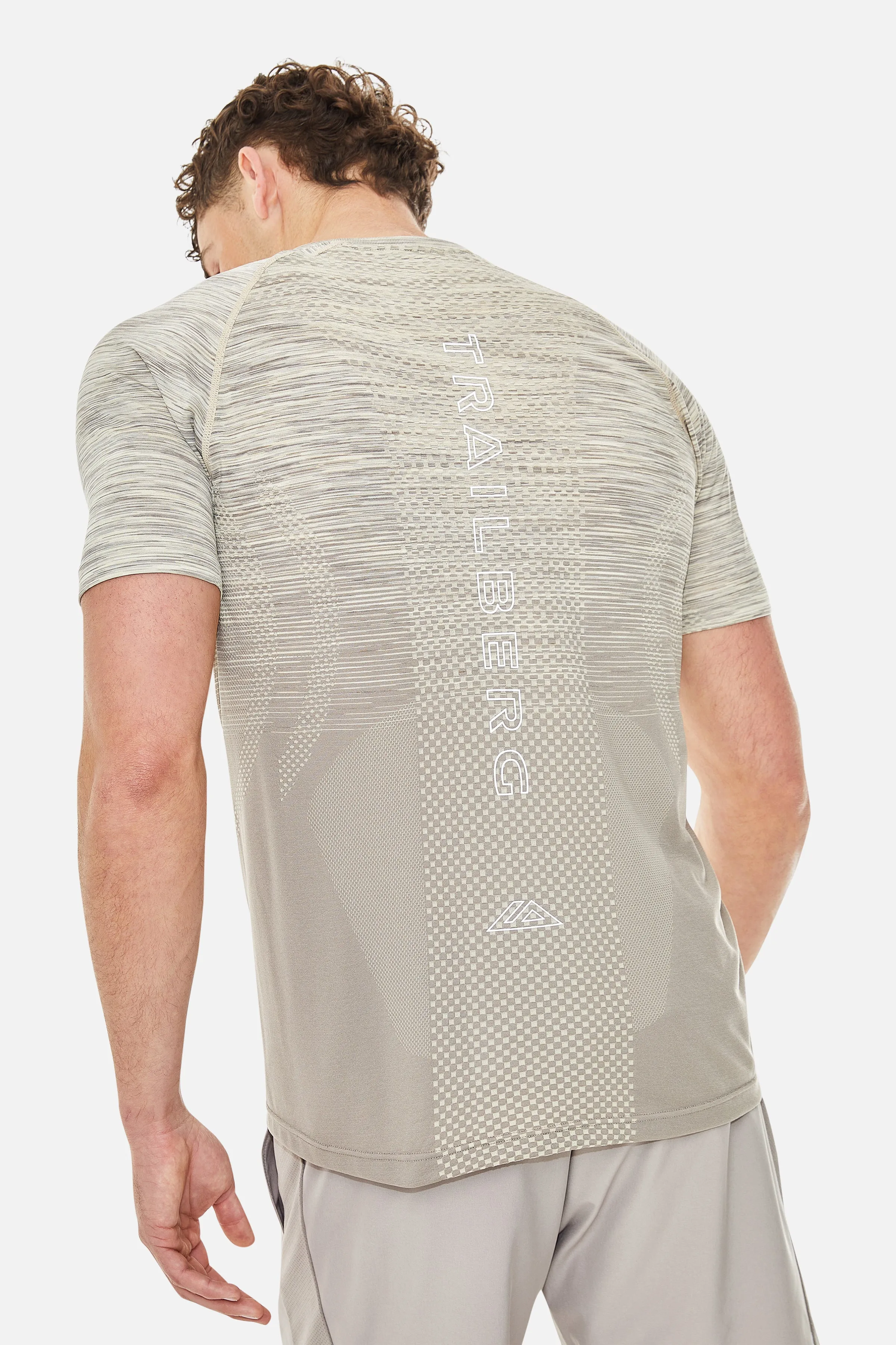 Trailberg Apex Nahtloses T-Shirt - Mondgestein