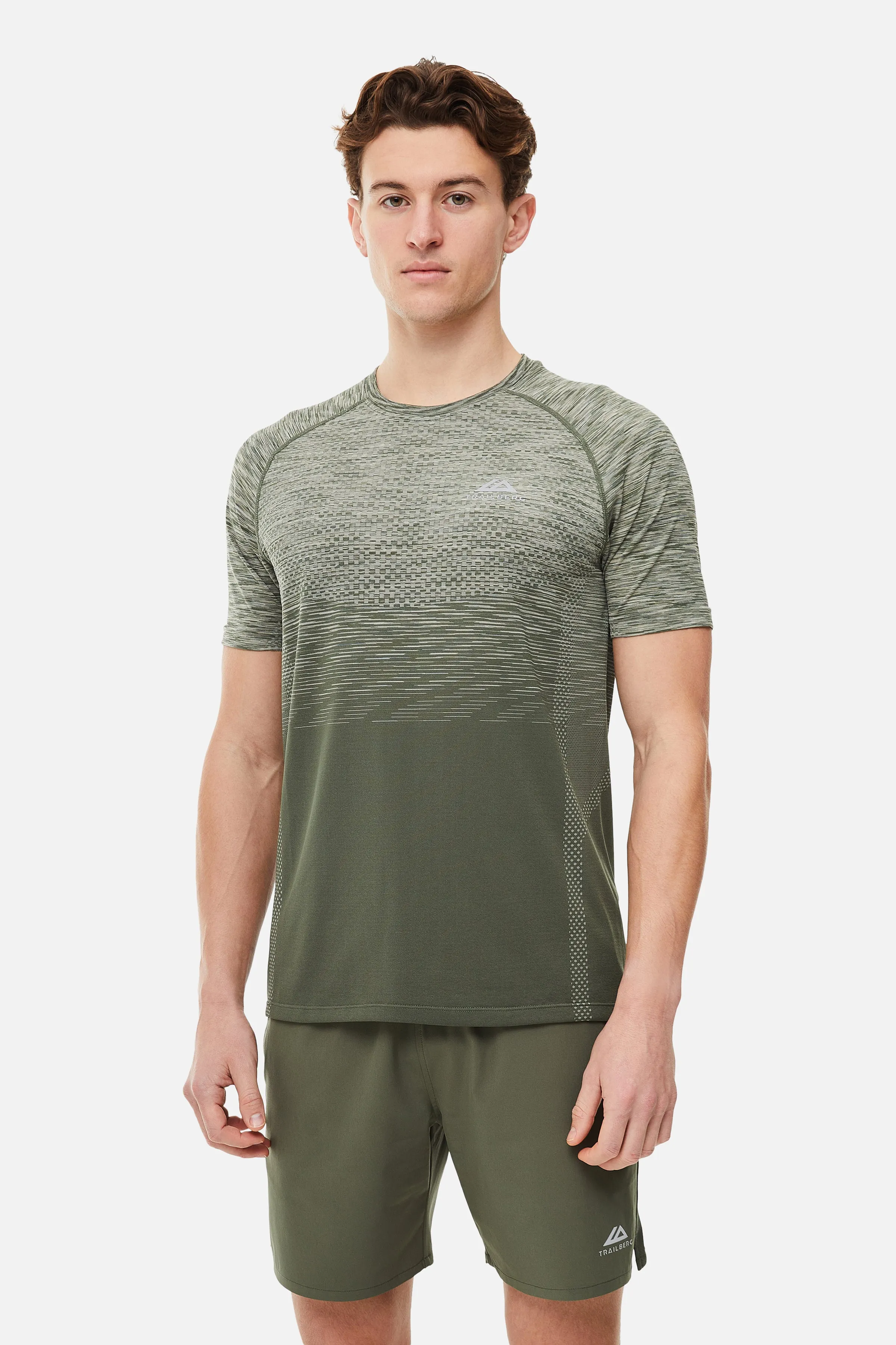 Trailberg Apex Nahtloses T-Shirt - Thymian