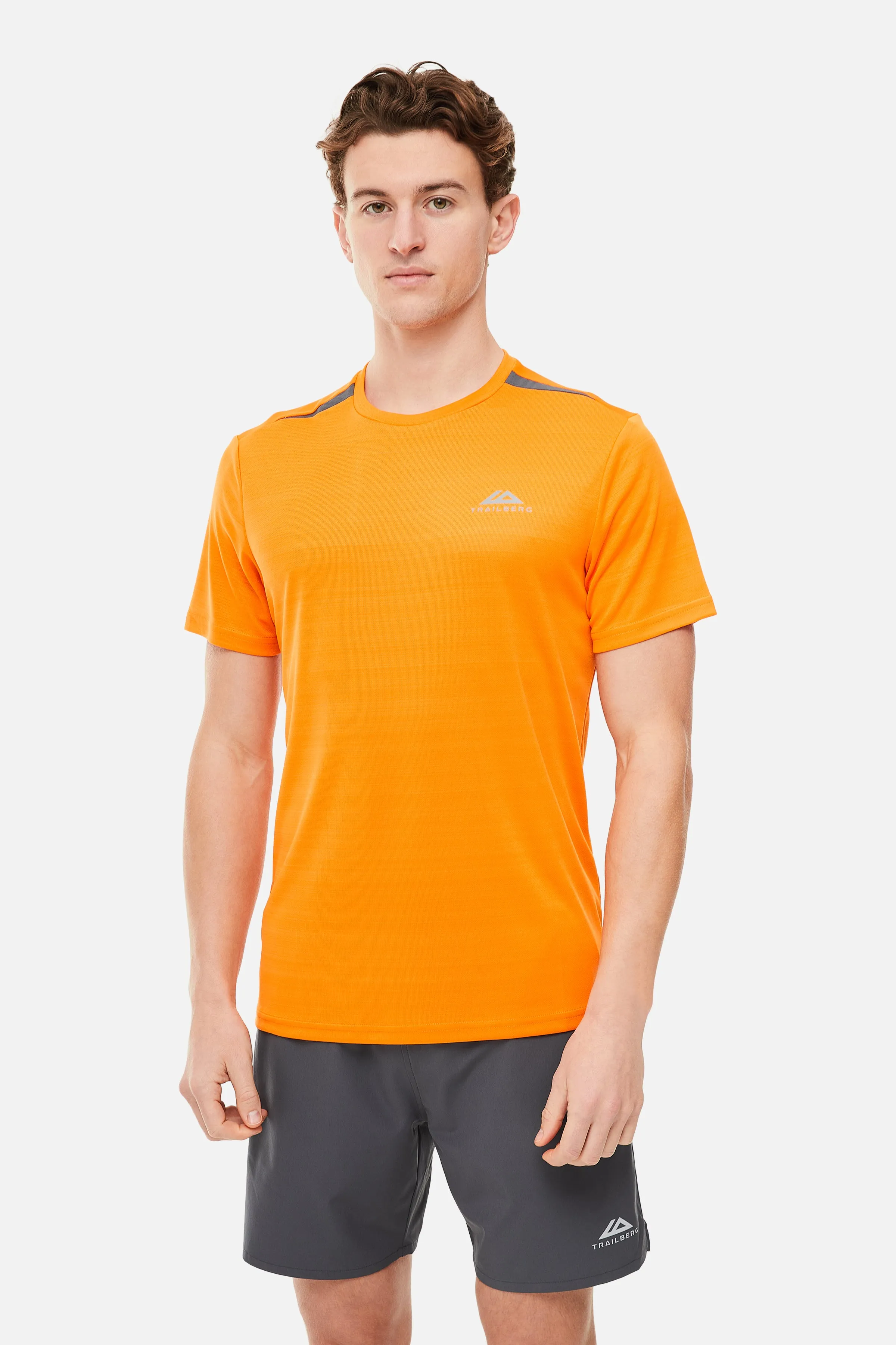 Trailberg Cloud SS25 T-Shirt - Orange / Irongate