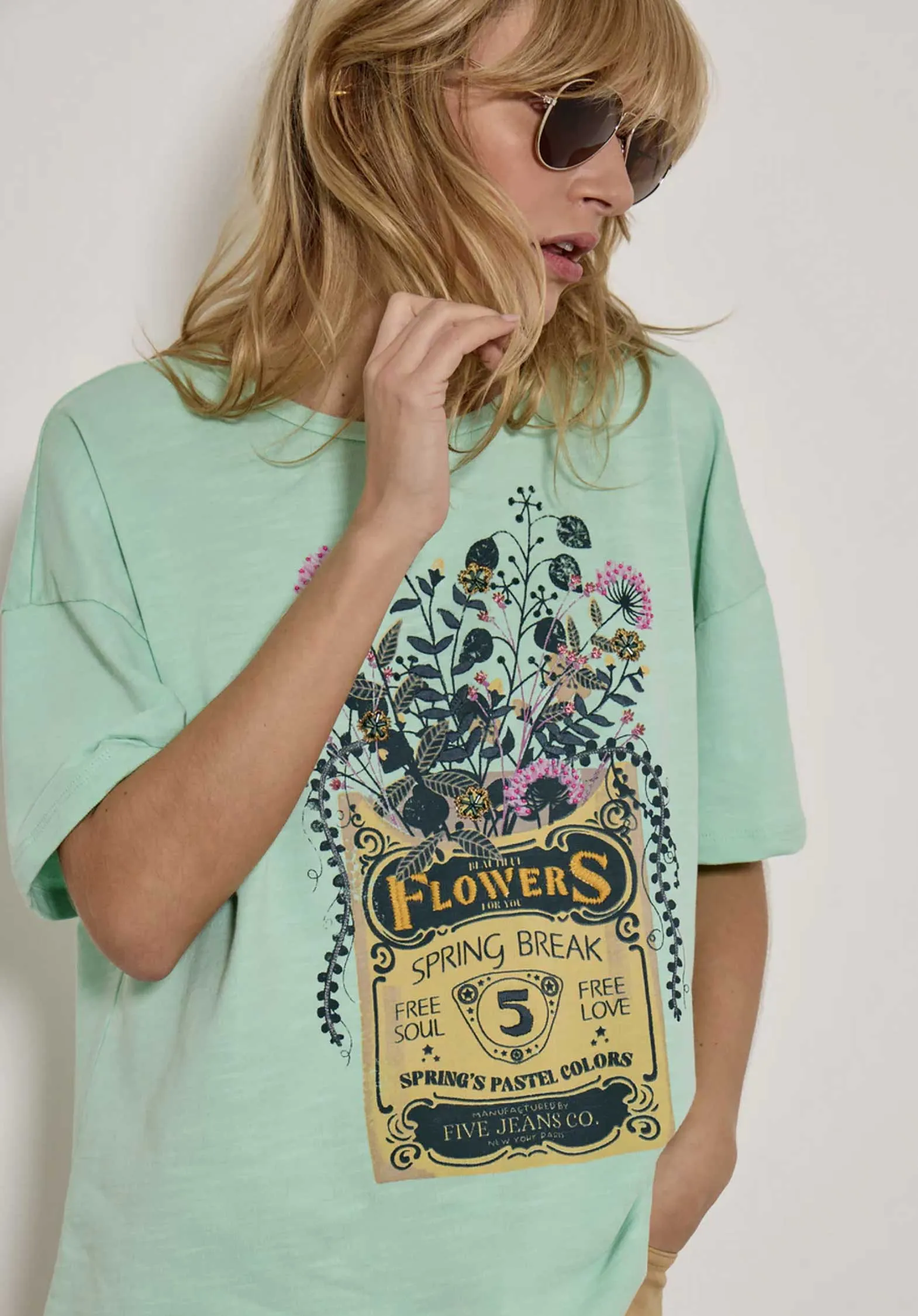Tshirt Tse2513 Seladon